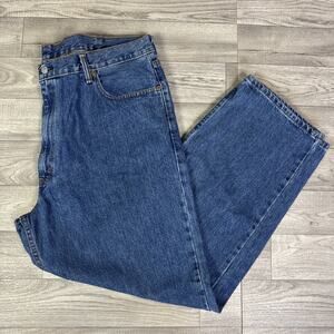 Men's Levi's 550 Relaxed Fit Tapered Leg Denim Jeans sz 42 x 30